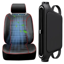 Portable Car Seat Fan 3 Speeds Adjustable Car Headrest Interior Accessories