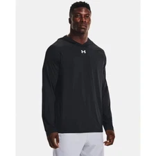 Boys Youth Under Armour Long Sleeve Hooded top Black Youth XL