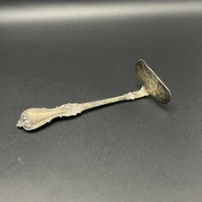 Vintage Sterling Silver Baby Food Pusher Custom Made 3.7 Inch’s Pat. Ap. 23. 190