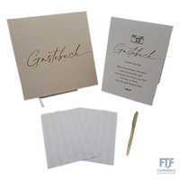 Aisbugur GäStebuch Hochzeit: Geburtstag Personalisiertes – 100 Seiten Blanko Hoc
