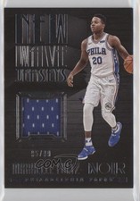2017-18 Panini Noir New Wave Jerseys 95/99 Markelle Fultz #NW-MF jc3