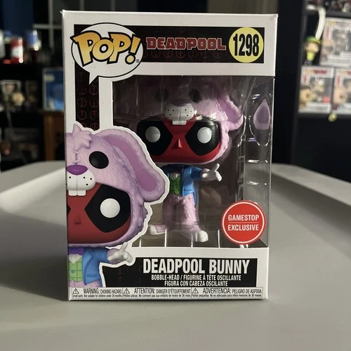 Funko Pop! Marvel Deadpool Bunny Vinyl Figure #1298 GameStop Exclusive