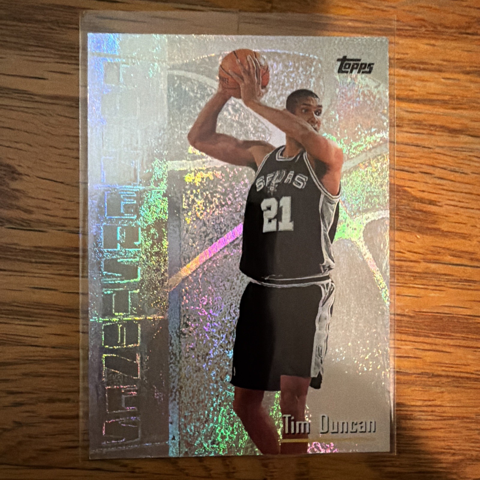 1998-99 Topps - Cornerstones Tim Duncan #C15