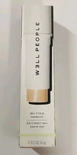 NEW Well People Bio Stick Foundation Creamy Glowing Skin Satin Finish Shade 0W