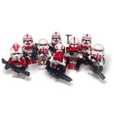 Commander Thorne Coruscant Guard Clone Troopers Custom Red Shock Troopers