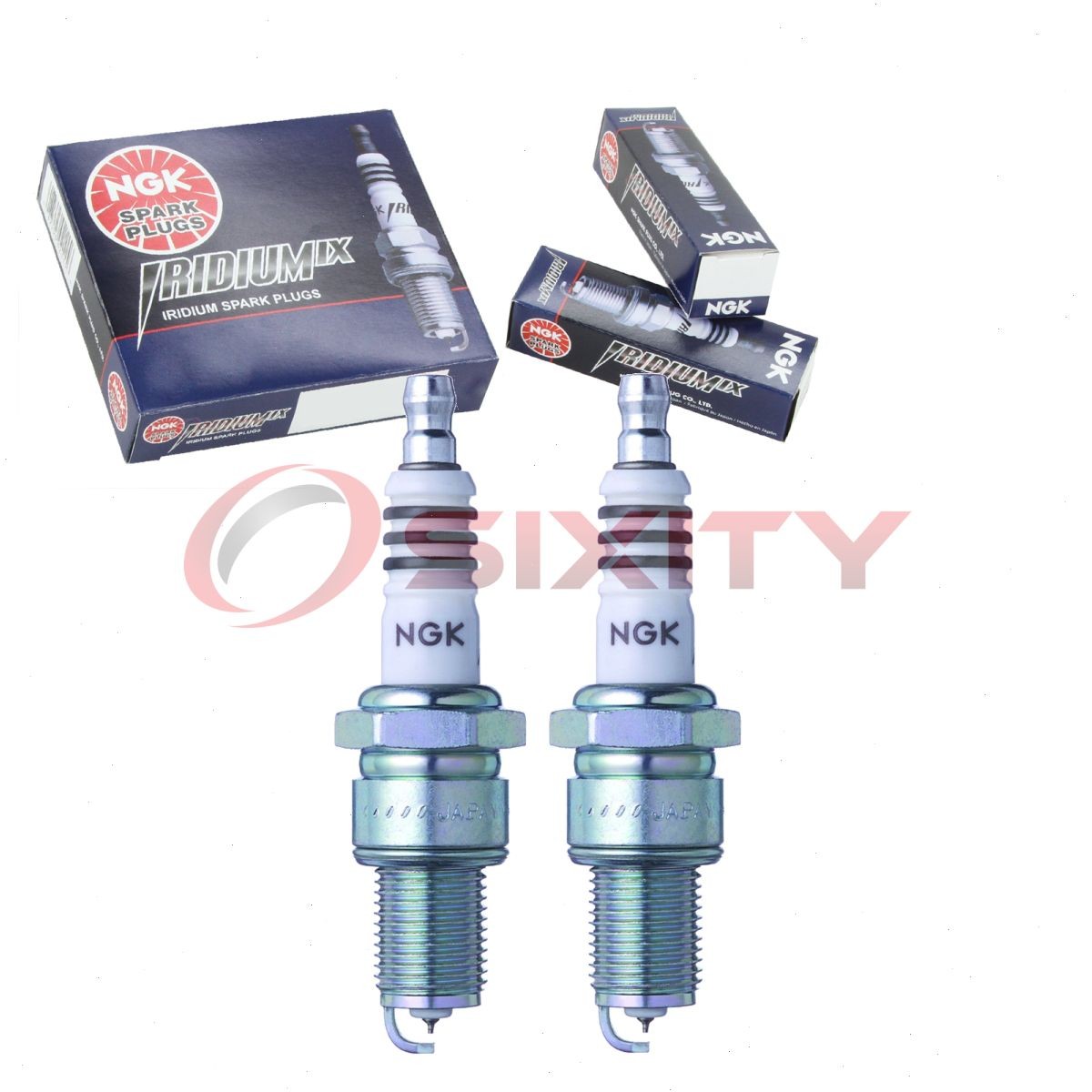 2 pc NGK 97382 GR4IX Iridium IX Spark Plugs for XP646 WR9LP W16EP-U10 qt