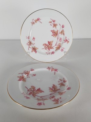 2x antike Grainger & Co Worcester Teller
