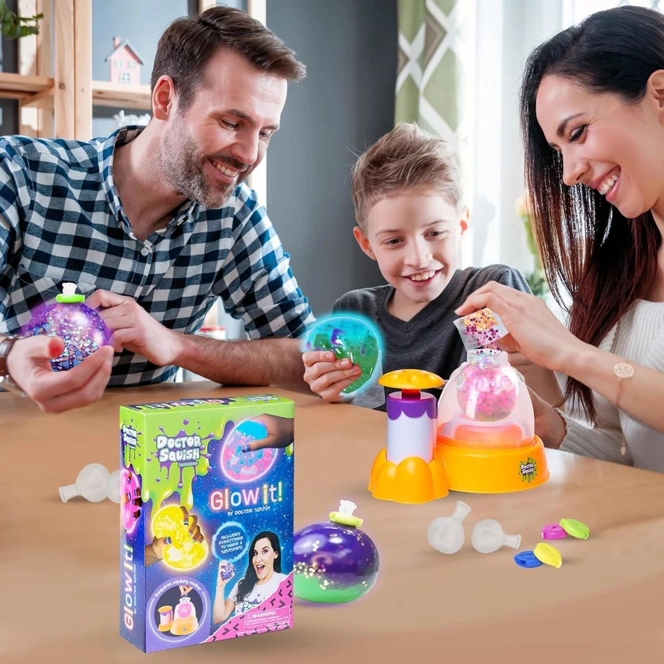 Doctor Squish - Glow in The Dark Squishy Pack Refills - DIY Squishy Making Kit - Image 4 of 4