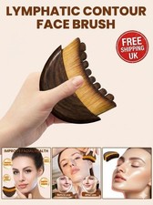 2 Pack Portable Lymphatic Contour Face Brush Lymphatic Drainage Face Brushs.