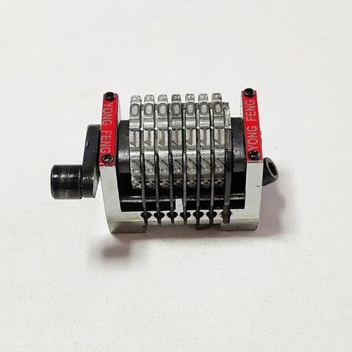 7-Digit Rotary Numbering Machine Small Coding Machine Reverse/forward Rotation - Picture 2 of 10