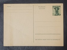 Austria, 1951, postal stationery postcard, 1 Schilling, Republic Osterreich.