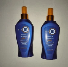 it's a 10 Miracle Leave-In Plus Keratin Spray, 10 oz - 2 Pack