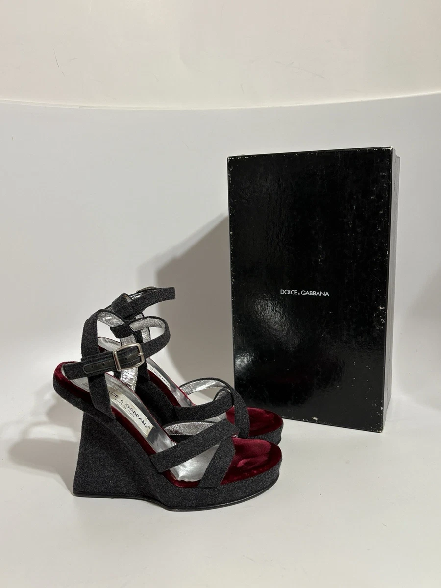 Dolce & Gabbana グレー ハイヒールパンプス Dolce&Gabbana Gray Heels for Women for sale | eBay