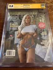 Fitness Gurls Magazine CGC SS 9.0 Signed Scarlett Bordeaux WWE NXT AEW Wrestling