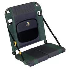 GCI Outdoor SitBacker Adjustable Canoe Seat with Back Support.  Green Color