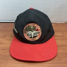 VTG Marlboro Hat Mens Strap Back Cap Wool Adv...