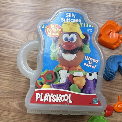 Vintage Playskool Hasbro Mr. Potato Head Silly Suitcase Parts 1998