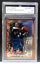 Shareef Abdur Rahim 1996-97 Finest #54 (FGS GRADED GEM MINT 10)