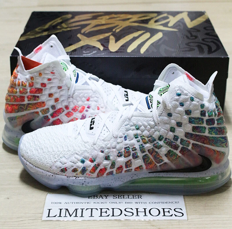 lebron shoes 17 white