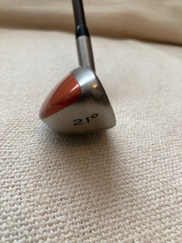 TAYLORMADE TITANIUM 21 DEGREE RH BUBBLE SHAFT RESCUE CLUB - Picture 15 of 20