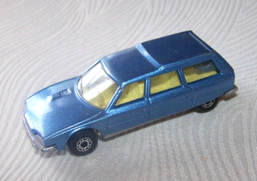 Matchbox Lesney Superfast No 12 Citroen CX Blue Hatchback Made in England - Picture 1 of 10