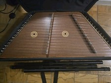 Masterworks 15/16 Hammer Dulcimer, Case, Telescoping Stand 1700