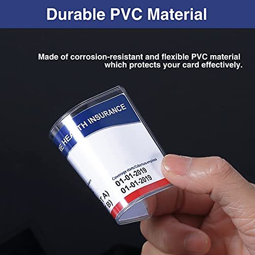 medicare card holder protector sleeves Amazon.com : MaxGear Medicare Card Protector Sleeves, Clear PVC Card Sleeves,  6 Pack