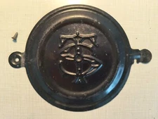 Seth Thomas Adamantine Clock Back Door Cover Ornate Parts 