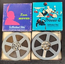 Blackhawk Films Prevue Super 8 Sampler Film Reels LOT of 2