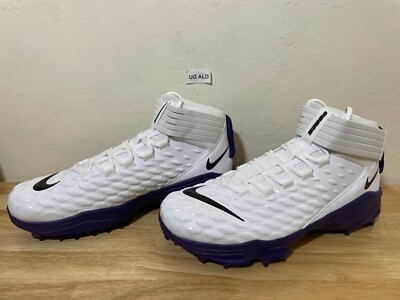 Nike Force Savage Pro 2 Shark Purple Lineman Football Cleats