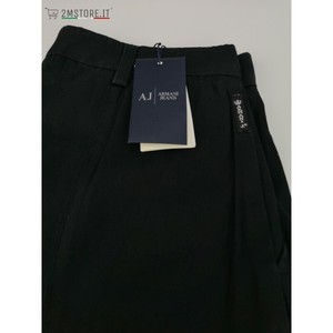 Pantaloni Tessuto Lavorato Emporio Armani Donna Blu » La Femme Boutique
