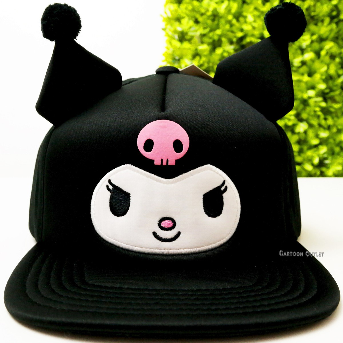 Sanrio Kuromi Cap Hat Ears Adjustable Youth Adult Hello Kitty