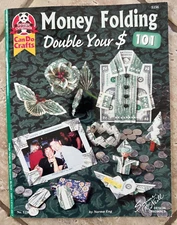 MONEY FOLDING BOOKLET:DOUBLE YOUR $:NWOT CAN DO CRAFTS (ENG)