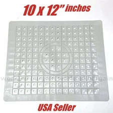 10 x 12" inch Kitchen Rubber Sink Mat Counter Protector Non-Slip Mesh H108