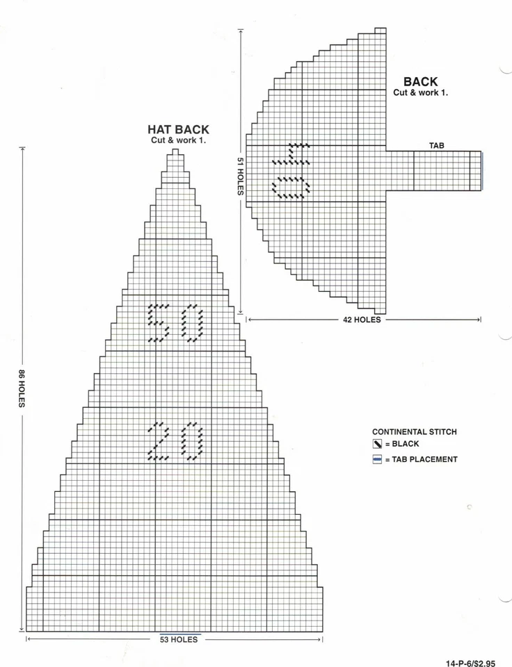 Jogo de arremesso de palhaço padrão de lona de plástico por Annie's Attic - Imagem 2 de 2