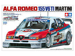 Rare kit Tamiya 1/24 Model Kit Alfa Romeo 155 V6 TI Martini from