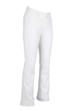 NILS Women's Betty Softshell Ski Snow Pants - Slim Fit - WHITE - 3215 Size 6.
