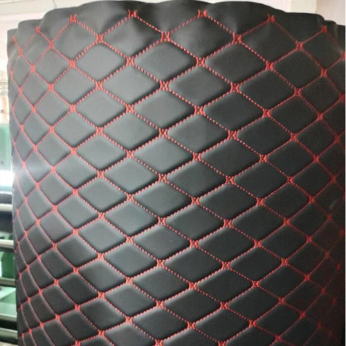 Car Fabric Diamond Print Car Interior Waterproof Leather For Roof Door Panel New - Picture 6 of 27