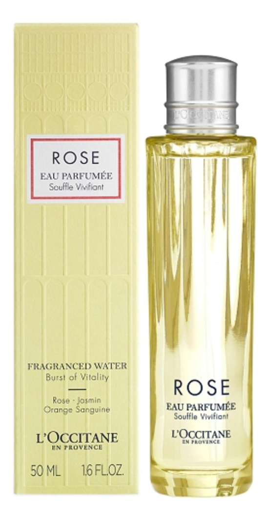 L'Occitane ROSE Burst of Vitality Eau Parfumee 1.6 oz NIB Rose