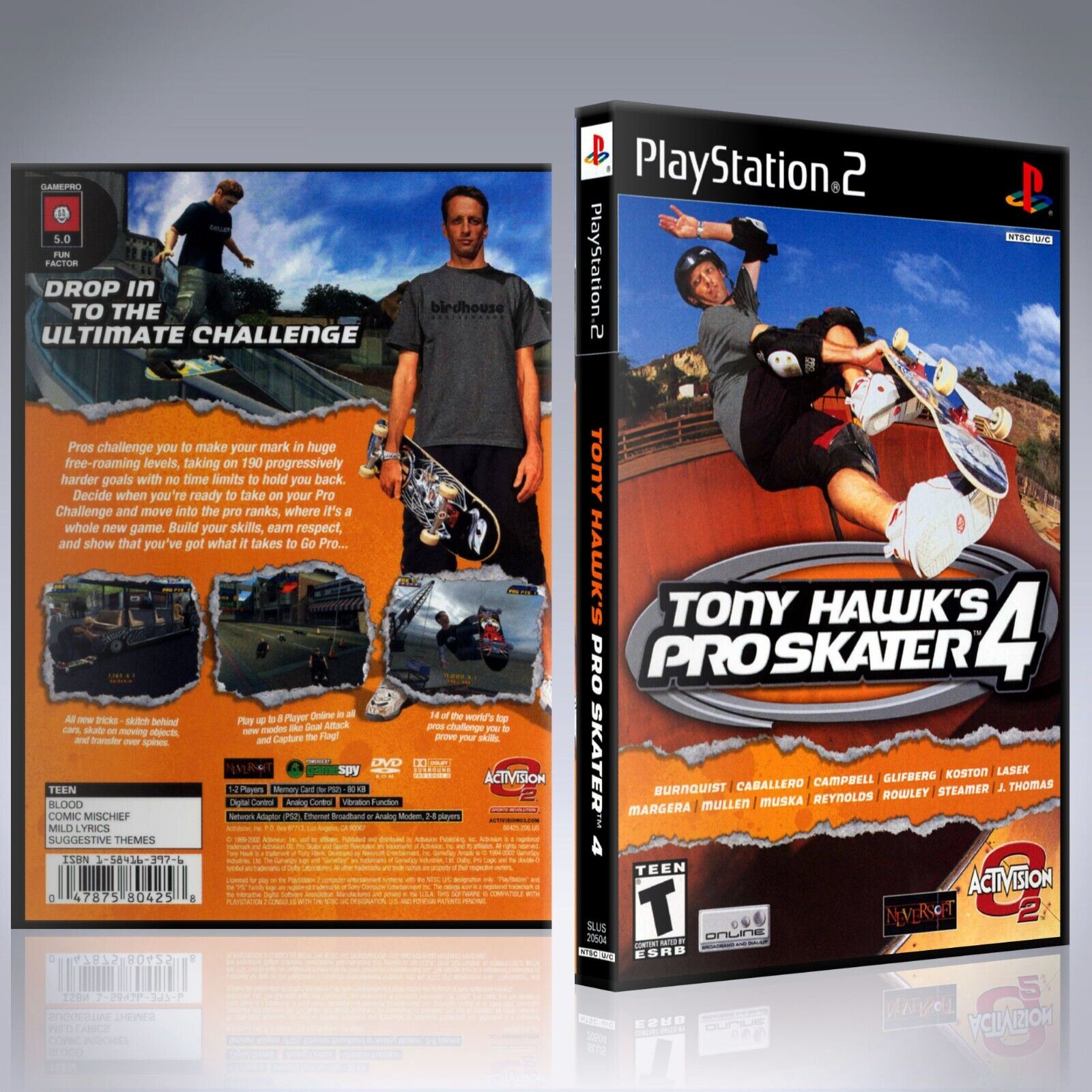 Tony Hawk's Pro Skater 4 (PS2 Gameplay) 