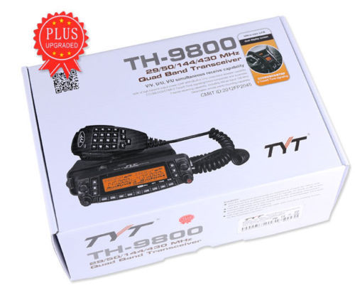 TYT TH-9800 plus 29/50/144/430 MHZ QUAD BAND TRANSCEIVER Mobile Car Radio - Picture 9 of 11