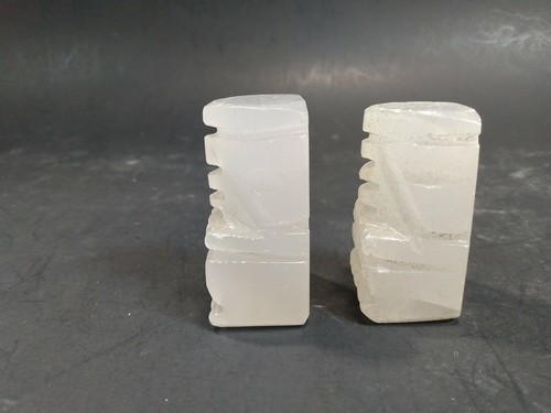 2 ónix/mármol? Piezas de ajedrez de repuesto de 1-7/8" de alto - Imagen 3 de 11