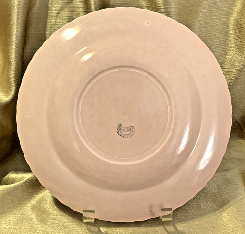 Metlox NATIVE CALIFORNIA PINK Dinner Plate 10" Vernon Ware VTG 1950s Poppytrail - Picture 5 of 8