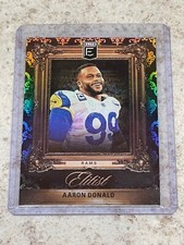 AARON DONALD ~ 2022 Donruss Elite EL-9 Elitist Insert PWE