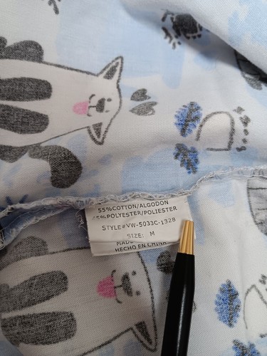 Wearfor Care Women Med Cat Dog Print Medical Veterinarian Scrub Nurse ...