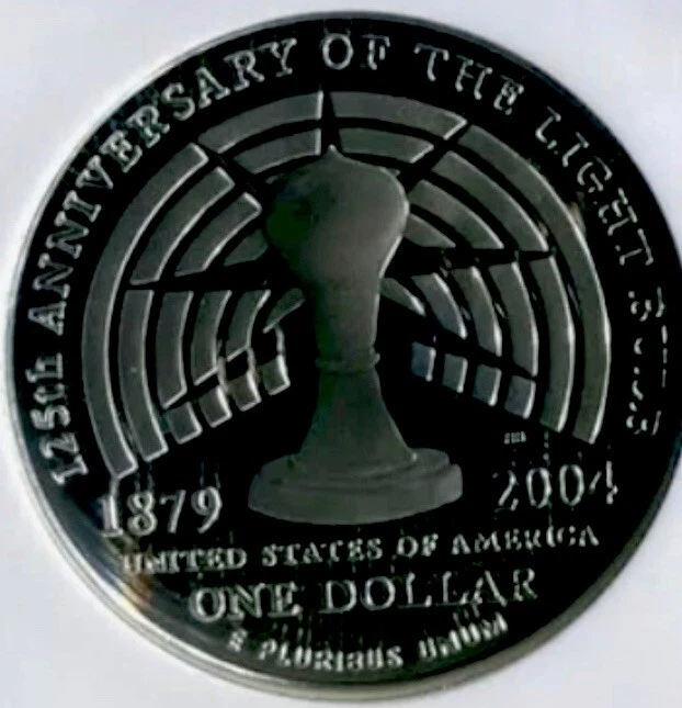 2004 THOMAS EDISON Silver Dollar NGC PF70💥FLAWLESS QUALITY💥 - Image 4 of 4