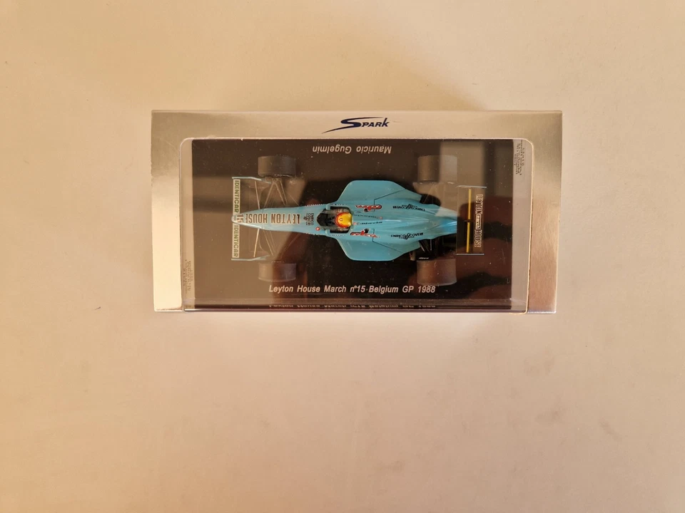 Spark 1/43 Leyton House marzo 881 M. Gugelmin - Gp Belgio 1988 - S1652 - Immagine 4 di 4