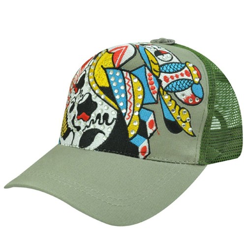 TRUCKER MESH SKELETON SKULL HAT CAP 