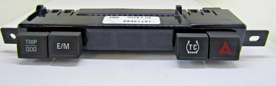 15773600 BUICK LACROSSE TRIP / E/M INTERRUPTOR DE PELIGRO DE EMERGENCIA PRESIÓN DE NEUMÁTICOS NUEVO Foto 2 de 4