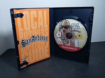 Grand Theft Auto Bundle GTA 3 - San Andreas Liberty City Stories - PS2  Complete